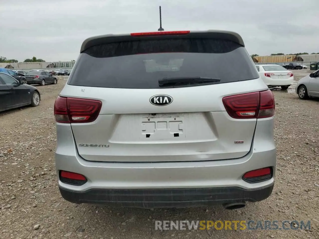 7 Photograph of a damaged car 5XYPGDA35KG527622 KIA SORENTO 2019