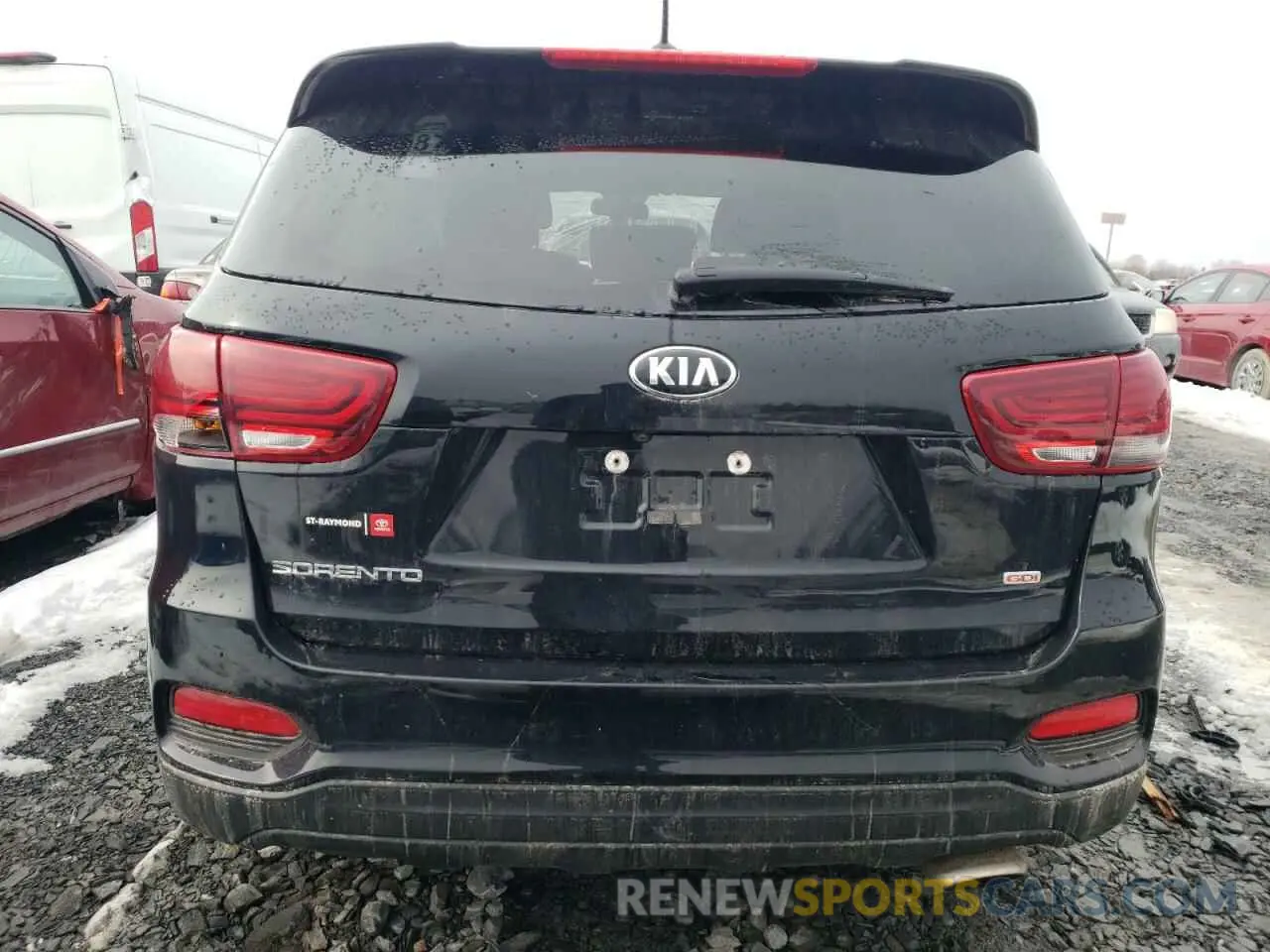 6 Фотография поврежденного автомобиля 5XYPGDA38KG606136 KIA SORENTO 2019