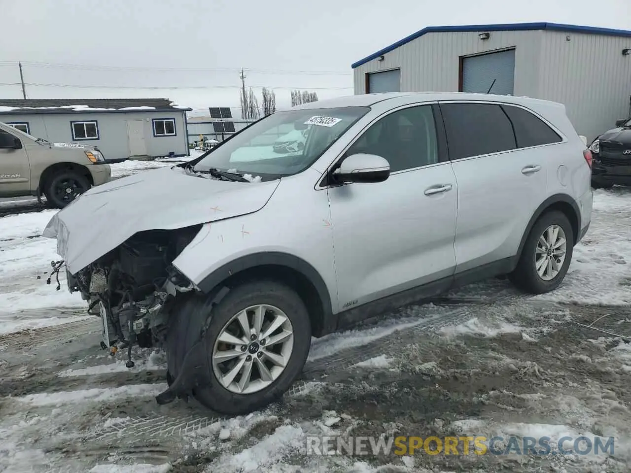 1 Photograph of a damaged car 5XYPGDA50KG561615 KIA SORENTO 2019