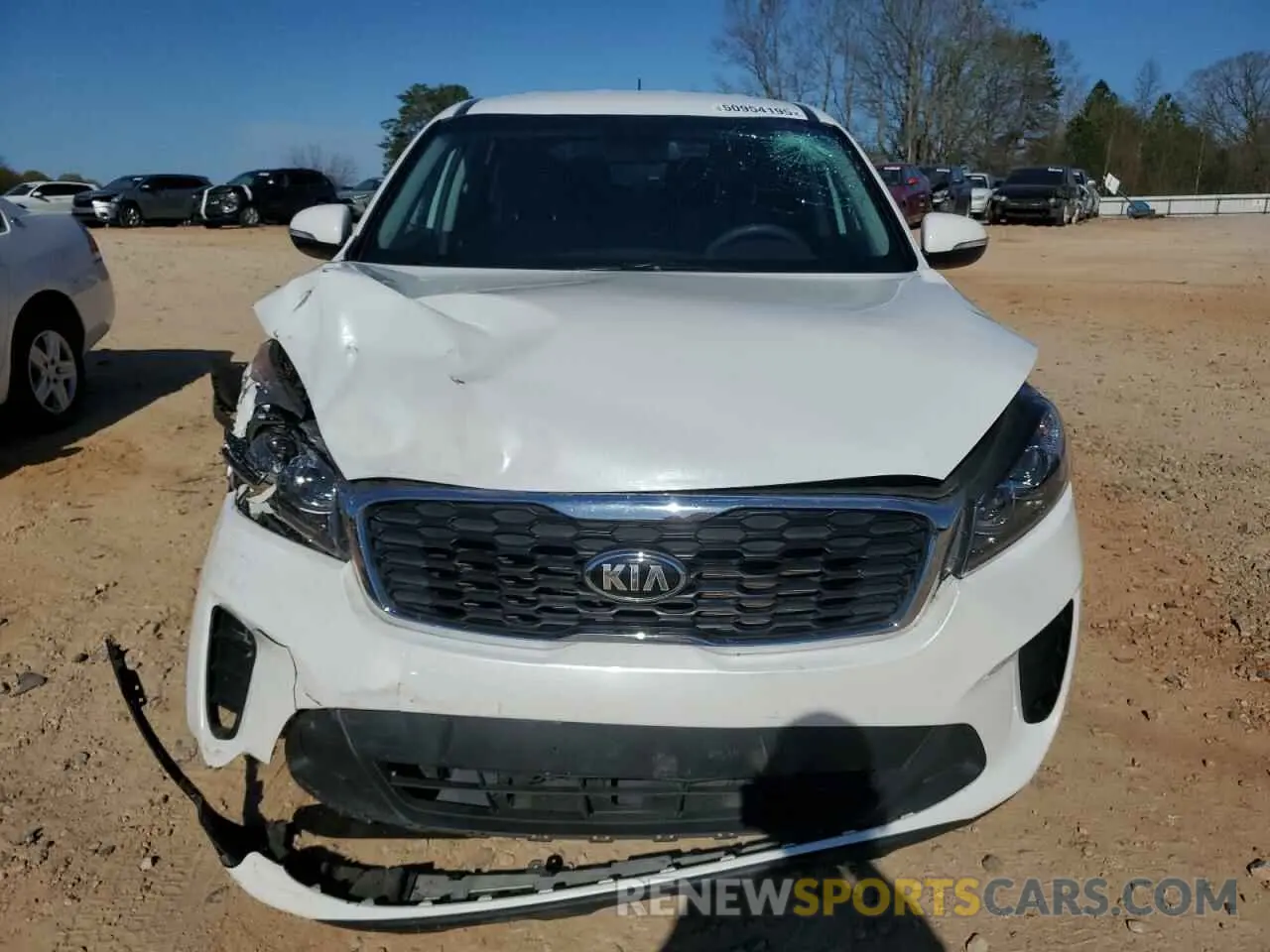 5 Photograph of a damaged car 5XYPGDA50KG571741 KIA SORENTO 2019