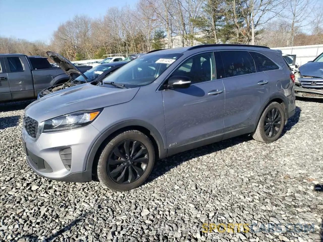 1 Фотография поврежденного автомобиля 5XYPGDA51KG605007 KIA SORENTO 2019