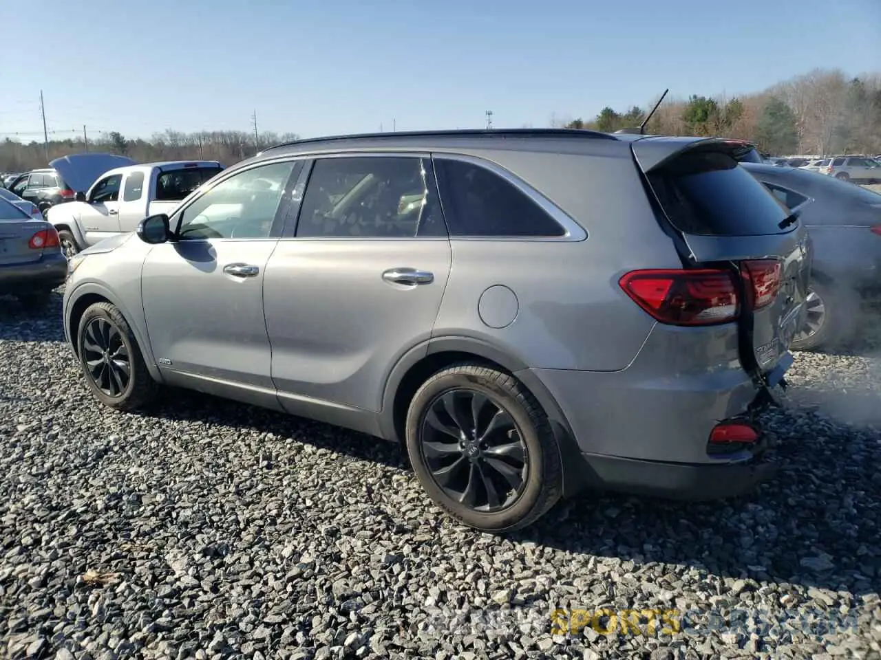 2 Фотография поврежденного автомобиля 5XYPGDA51KG605007 KIA SORENTO 2019