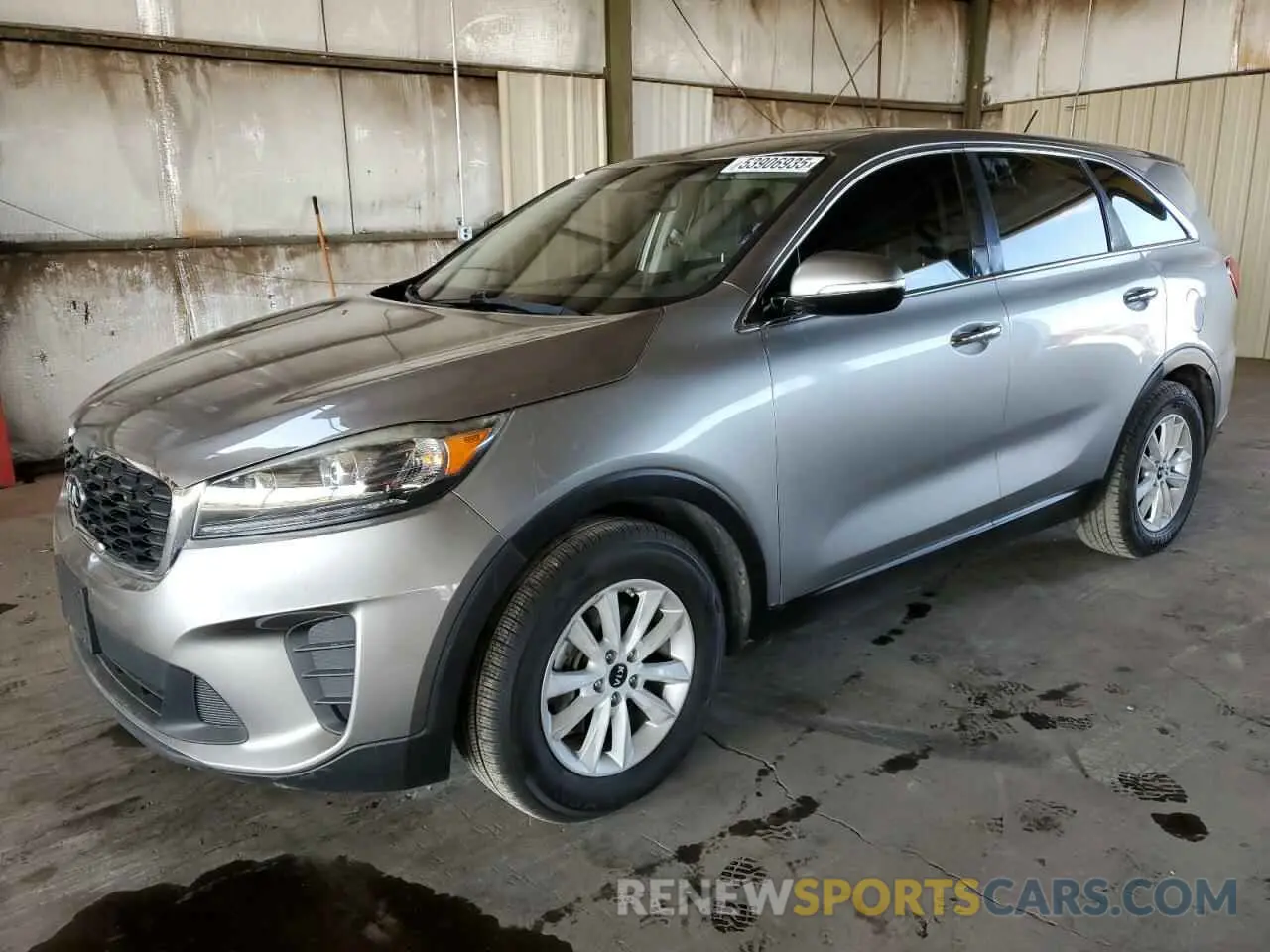 1 Фотография поврежденного автомобиля 5XYPGDA53KG441436 KIA SORENTO 2019