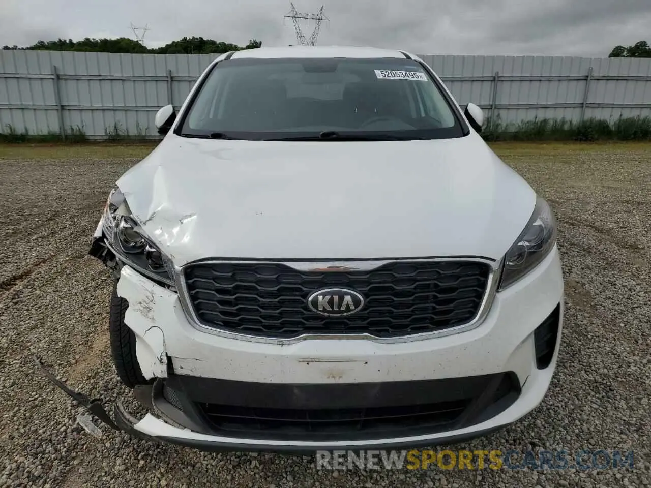 5 Photograph of a damaged car 5XYPGDA56KG558881 KIA SORENTO 2019