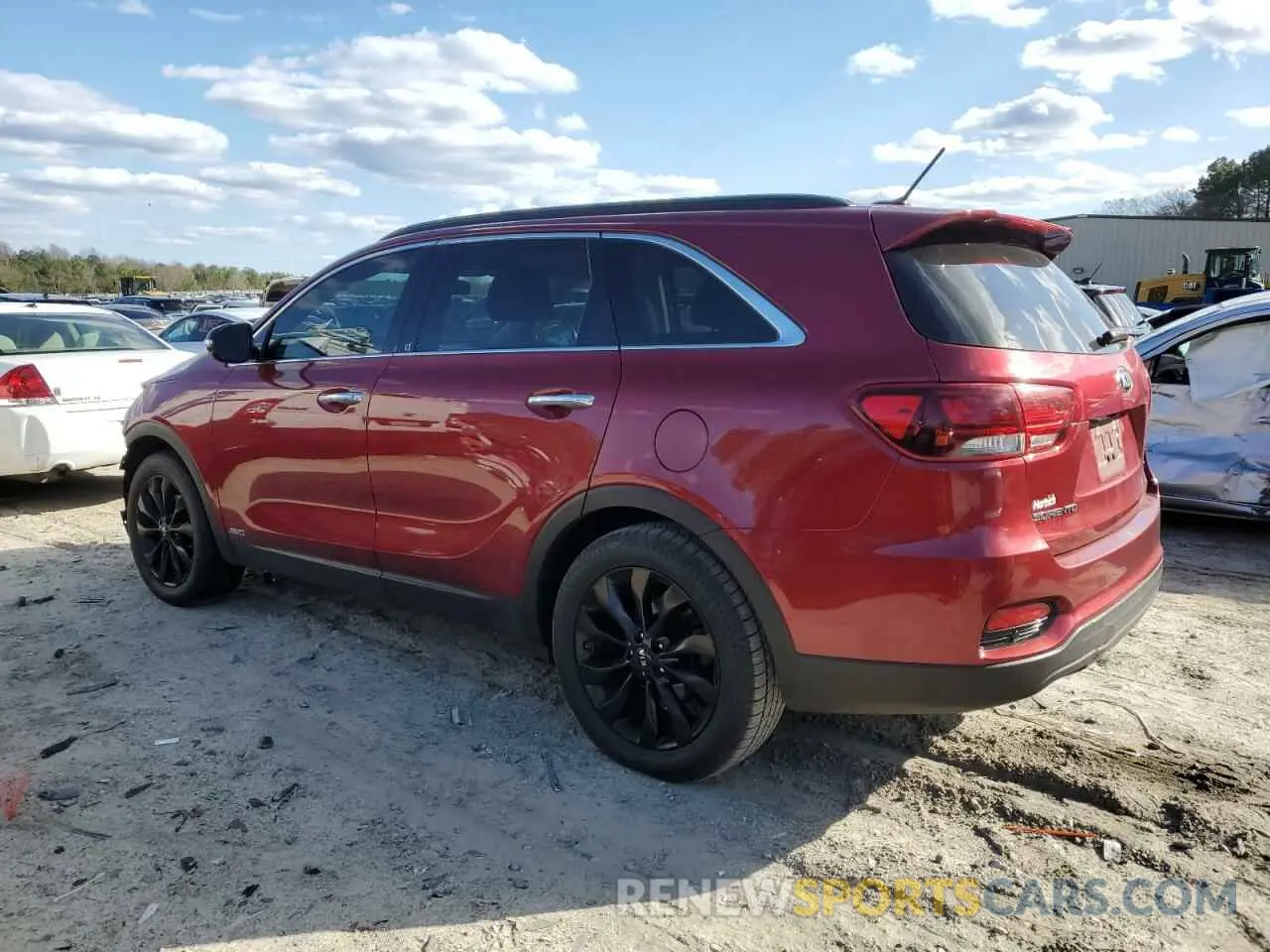 2 Фотография поврежденного автомобиля 5XYPGDA57KG584678 KIA SORENTO 2019
