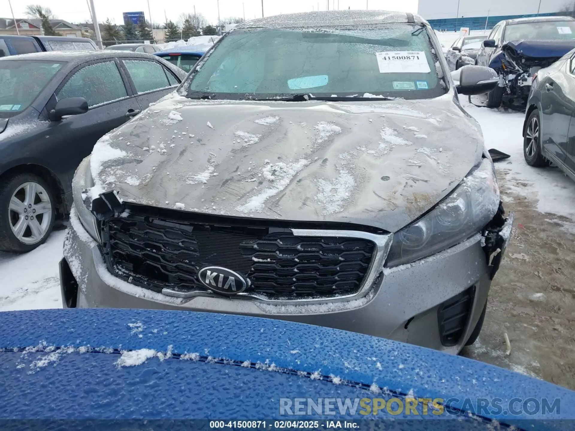 11 Photograph of a damaged car 5XYPGDA58KG556548 KIA SORENTO 2019