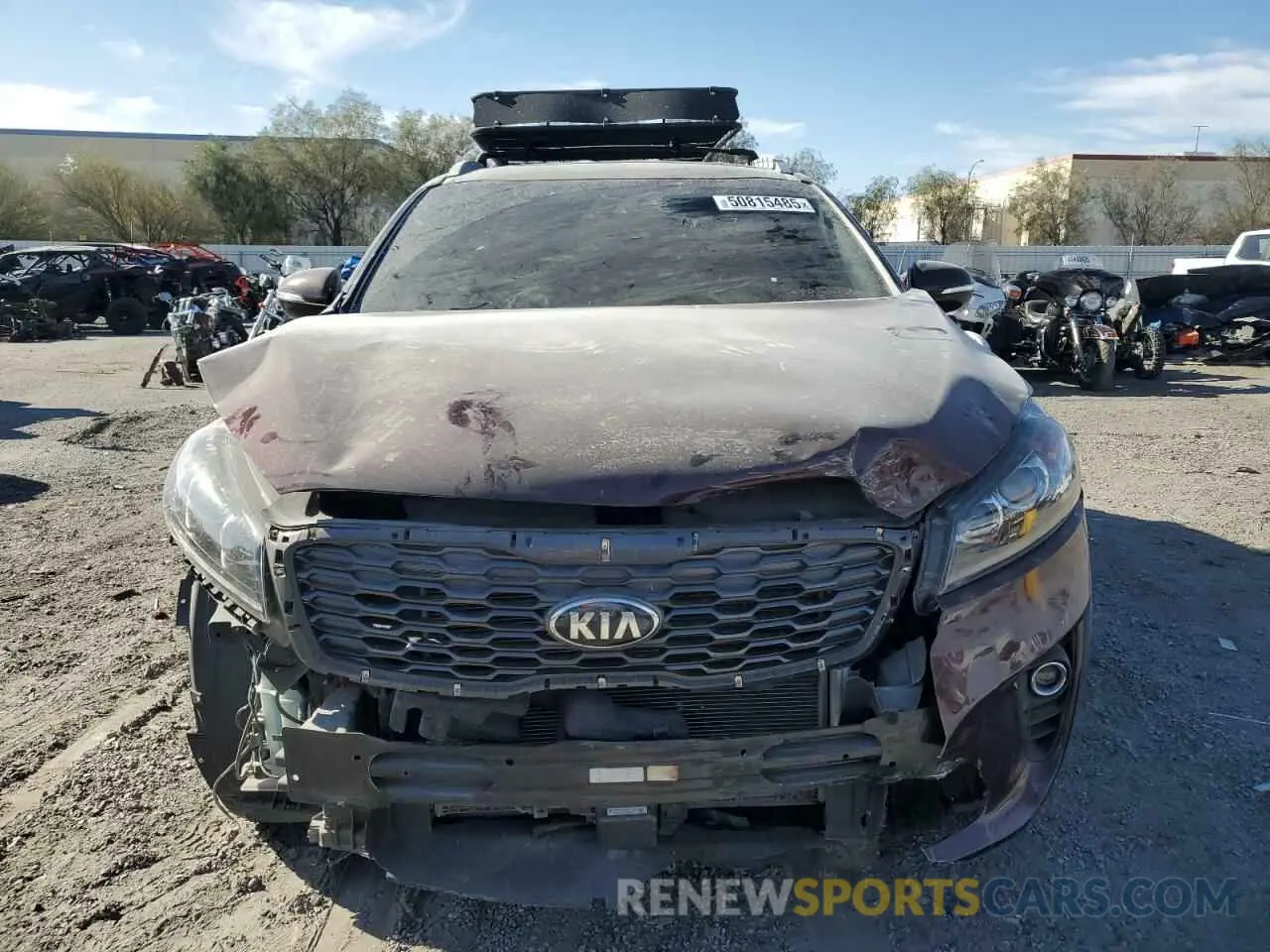 5 Фотография поврежденного автомобиля 5XYPH4A50KG454223 KIA SORENTO 2019