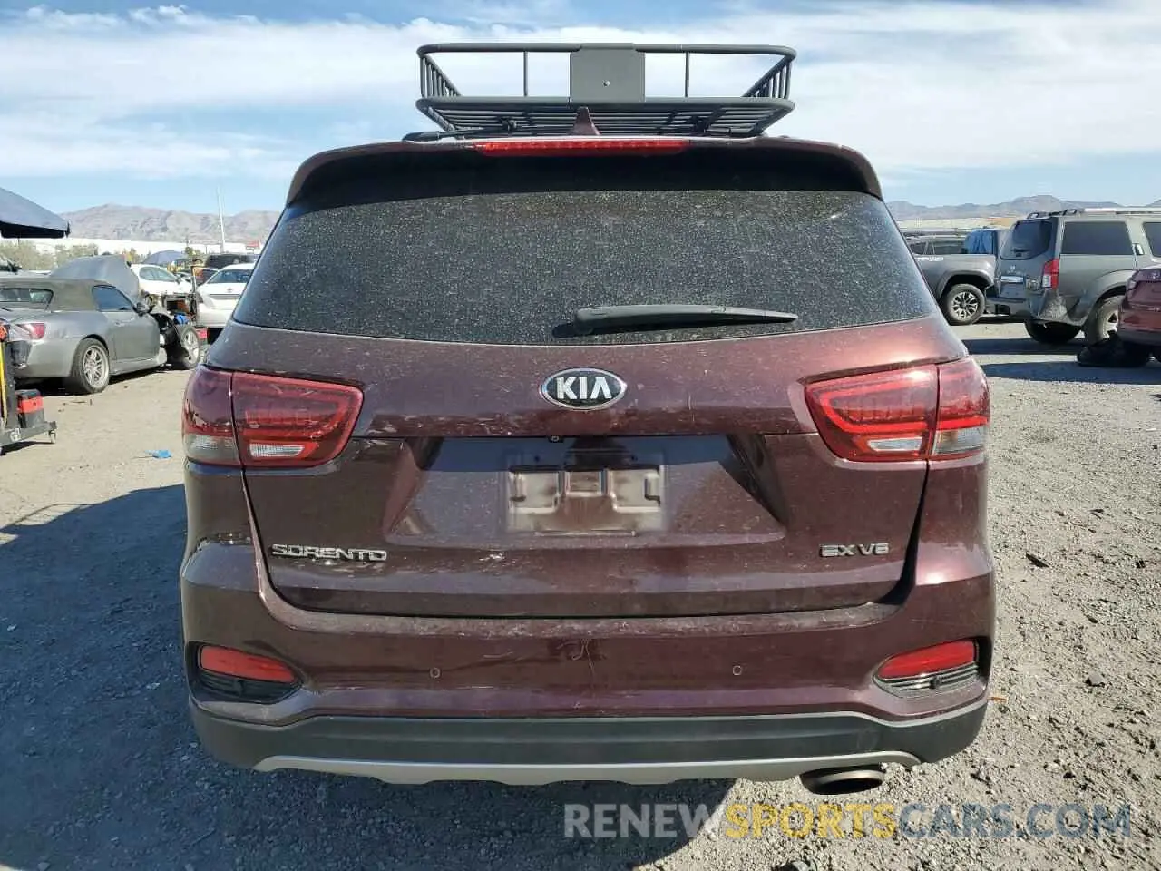 6 Фотография поврежденного автомобиля 5XYPH4A50KG454223 KIA SORENTO 2019