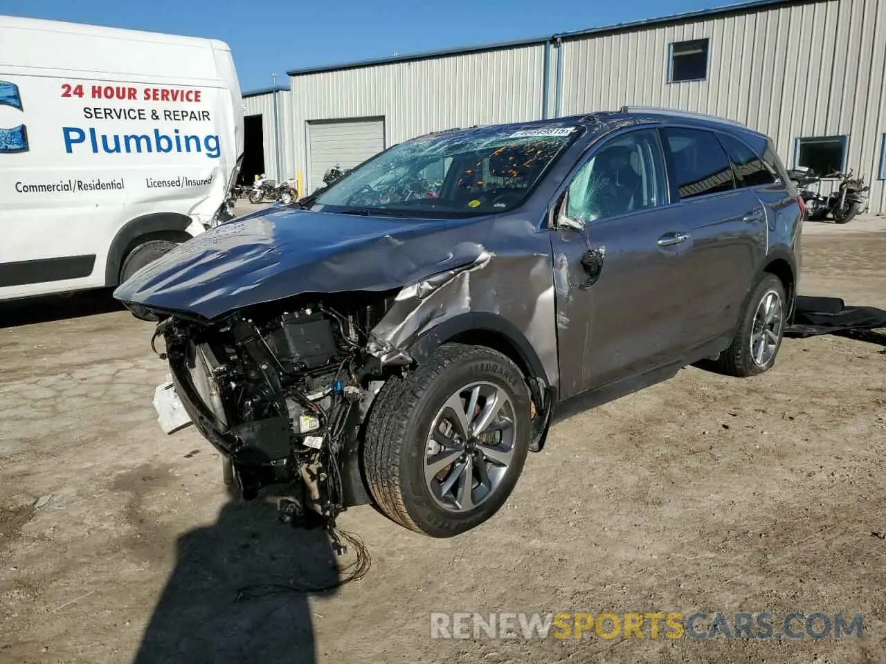 1 Фотография поврежденного автомобиля 5XYPH4A50KG456666 KIA SORENTO 2019