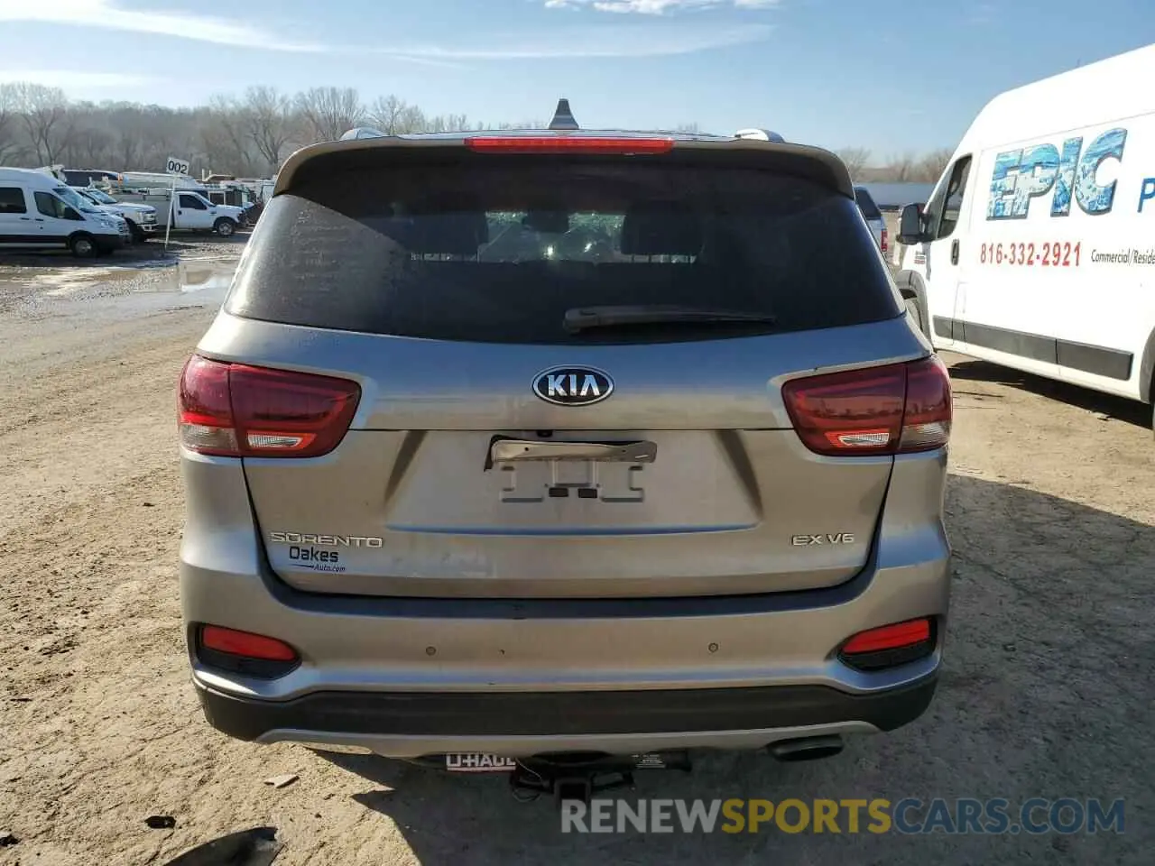6 Фотография поврежденного автомобиля 5XYPH4A50KG456666 KIA SORENTO 2019