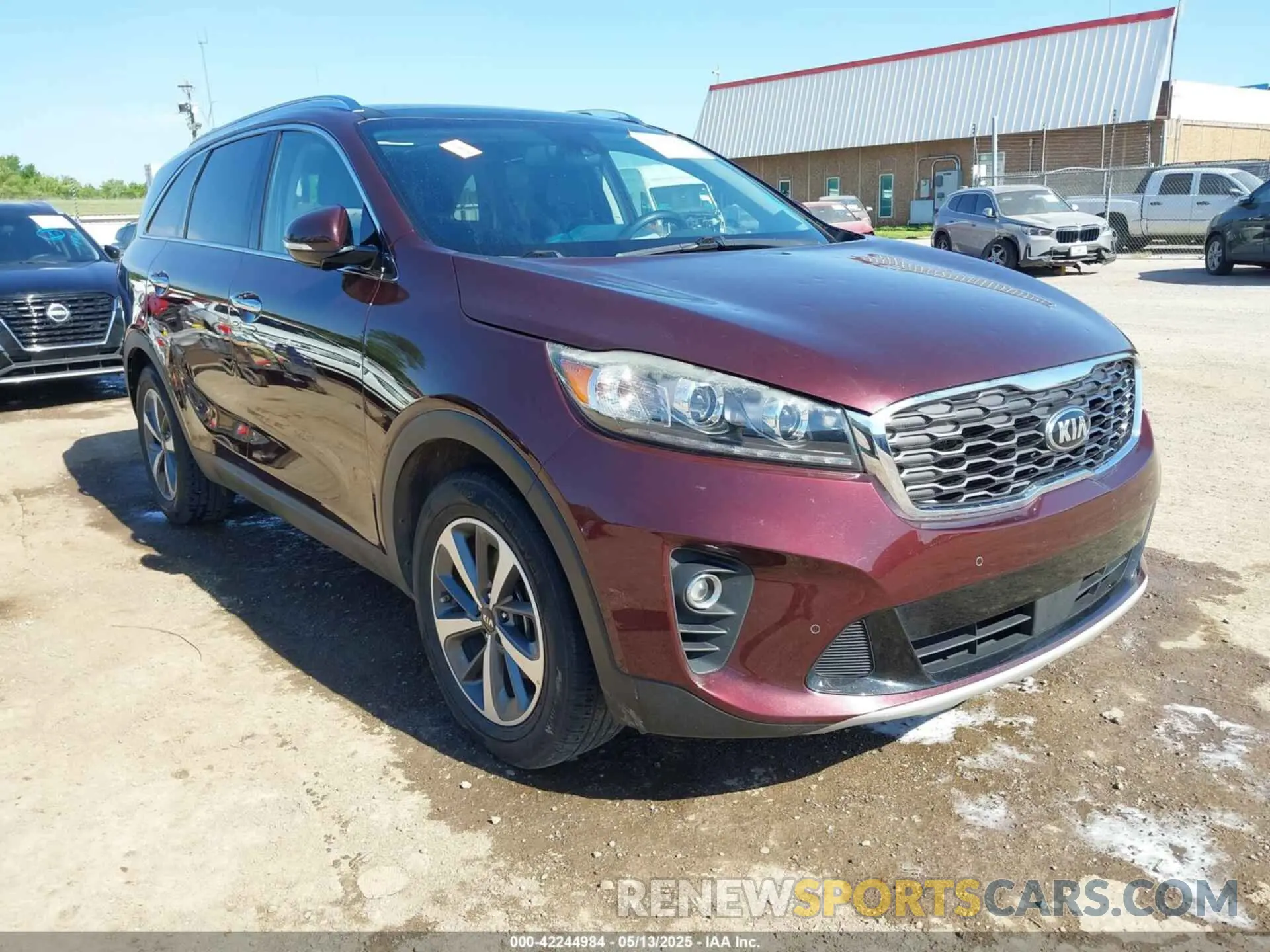 1 Photograph of a damaged car 5XYPH4A52KG509349 KIA SORENTO 2019