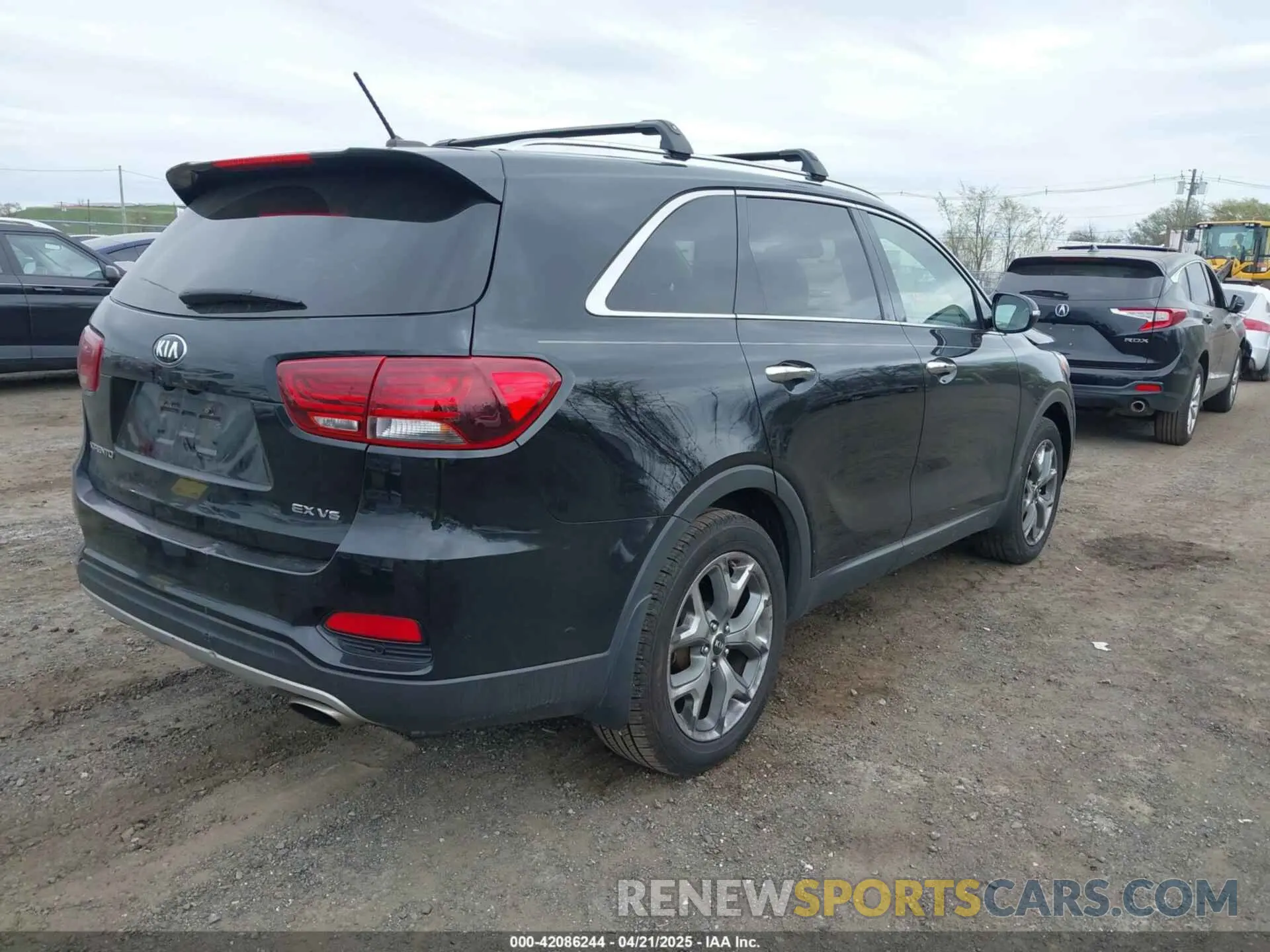 4 Фотография поврежденного автомобиля 5XYPH4A52KG608642 KIA SORENTO 2019