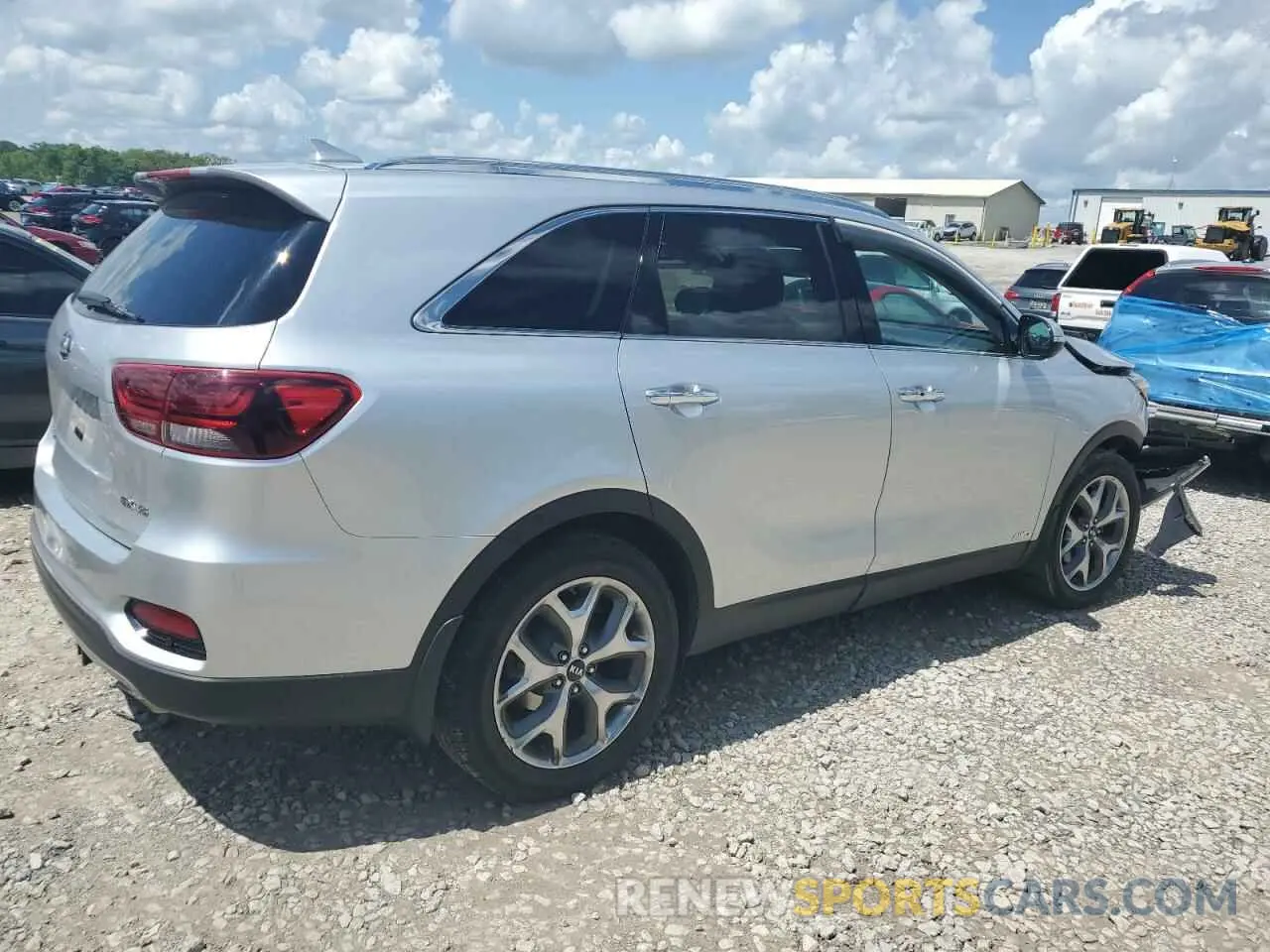 3 Photograph of a damaged car 5XYPHDA50KG597608 KIA SORENTO 2019