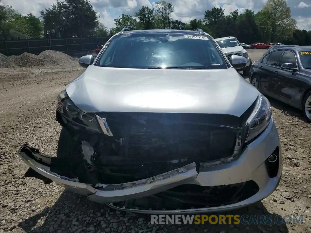 5 Photograph of a damaged car 5XYPHDA50KG597608 KIA SORENTO 2019