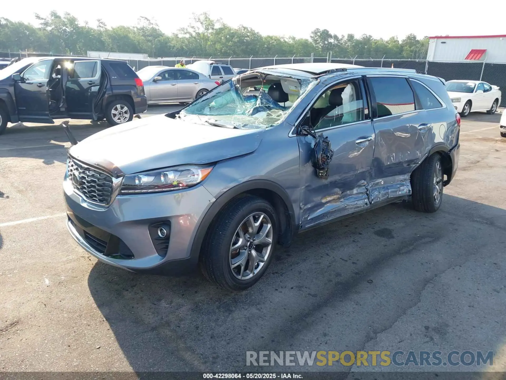 2 Photograph of a damaged car 5XYPHDA52KG602789 KIA SORENTO 2019