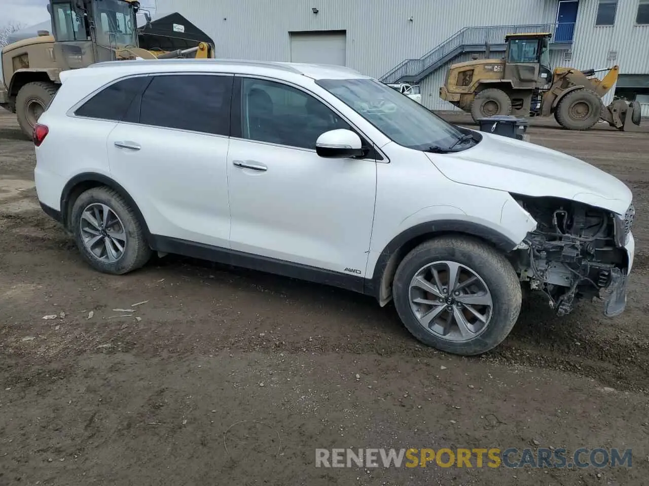 4 Photograph of a damaged car 5XYPHDA54KG606987 KIA SORENTO 2019