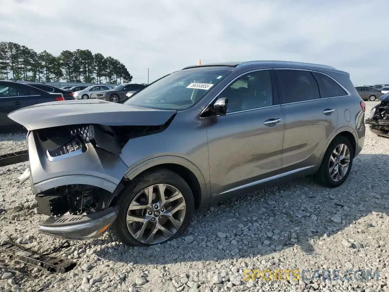 1 Photograph of a damaged car 5XYPK4A50KG447242 KIA SORENTO 2019