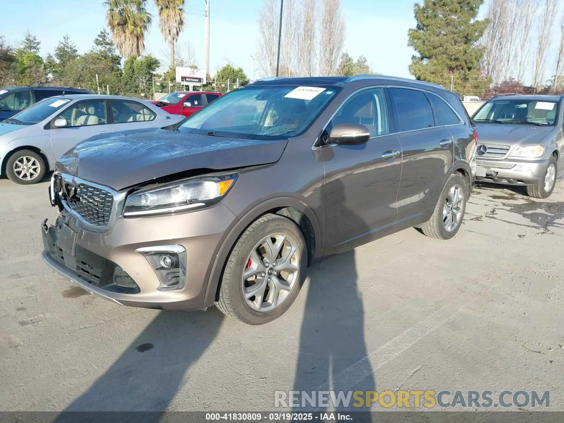 2 Фотография поврежденного автомобиля 5XYPK4A52KG478637 KIA SORENTO 2019