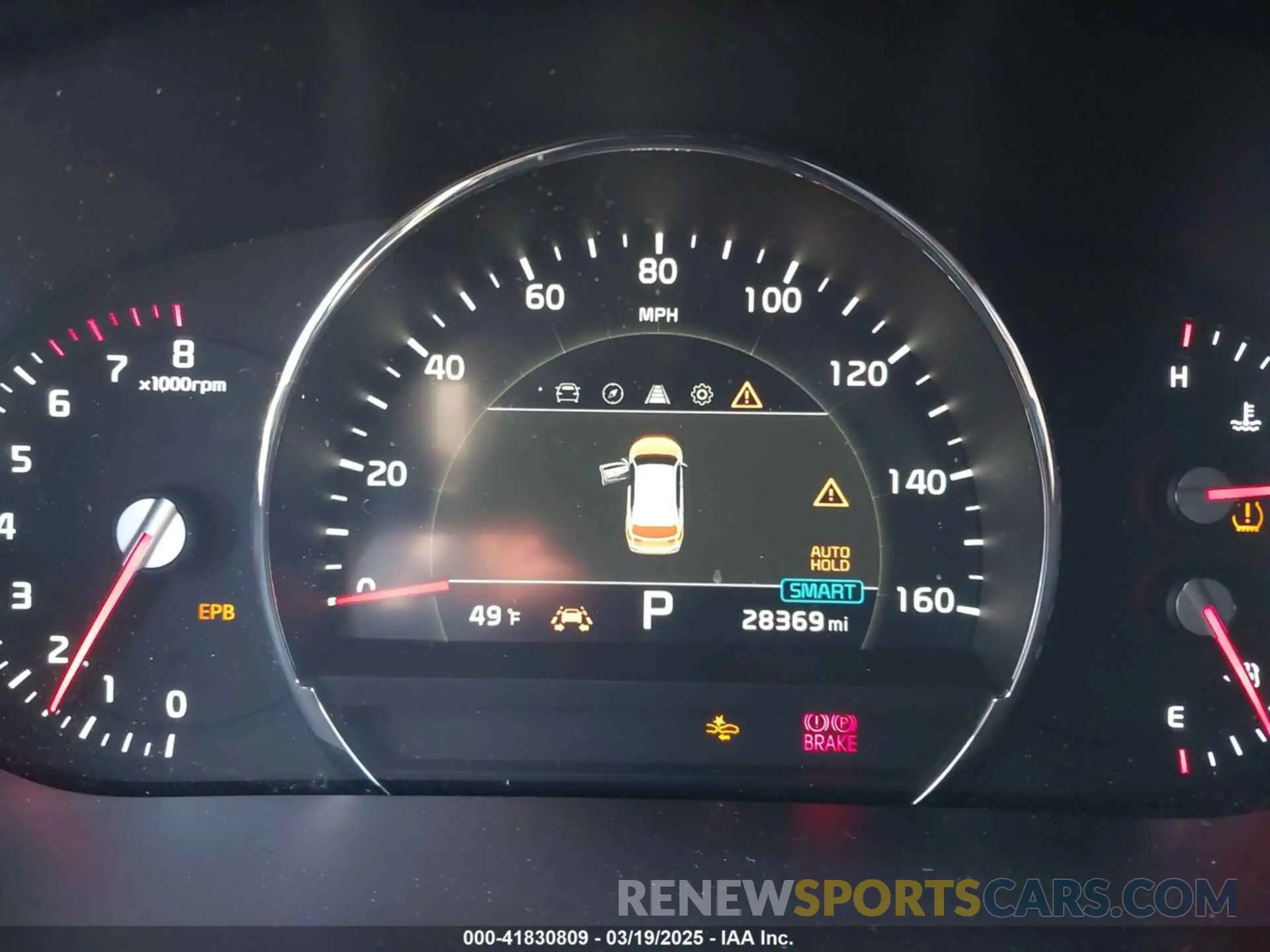 7 Фотография поврежденного автомобиля 5XYPK4A52KG478637 KIA SORENTO 2019