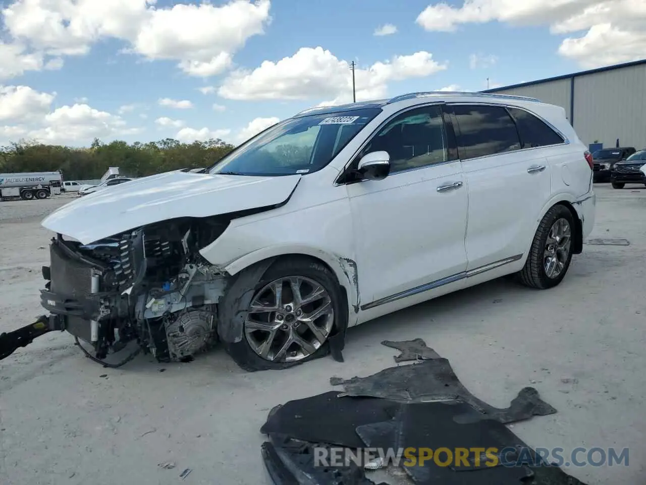 1 Фотография поврежденного автомобиля 5XYPK4A5XKG460936 KIA SORENTO 2019