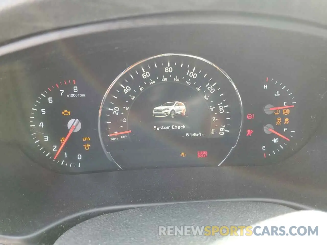 9 Photograph of a damaged car 5XYPKDA51KG522319 KIA SORENTO 2019