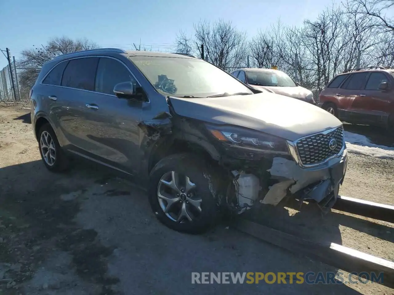 4 Photograph of a damaged car 5XYPKDA57KG453913 KIA SORENTO 2019