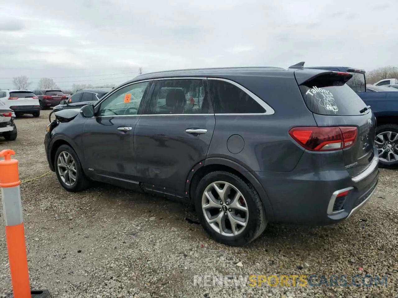 2 Photograph of a damaged car 5XYPKDA5XKG499803 KIA SORENTO 2019