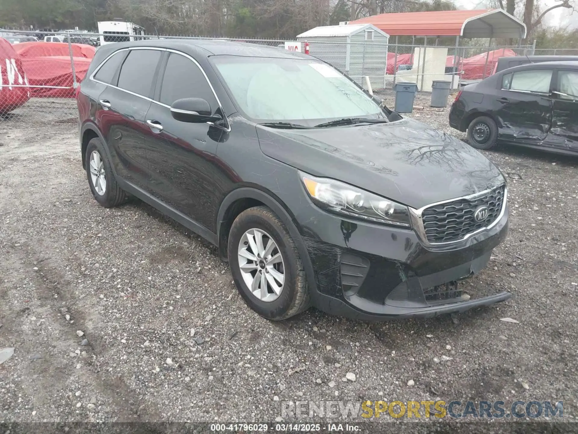 1 Photograph of a damaged car 5XYPG4A30LG644669 KIA SORENTO 2020