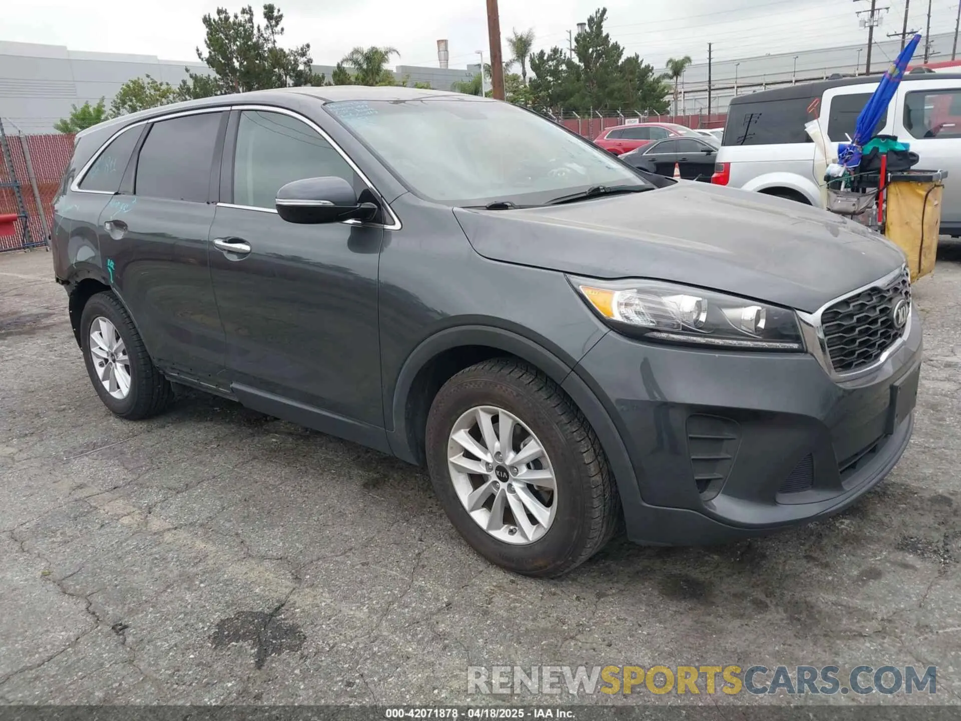1 Фотография поврежденного автомобиля 5XYPG4A31LG642610 KIA SORENTO 2020