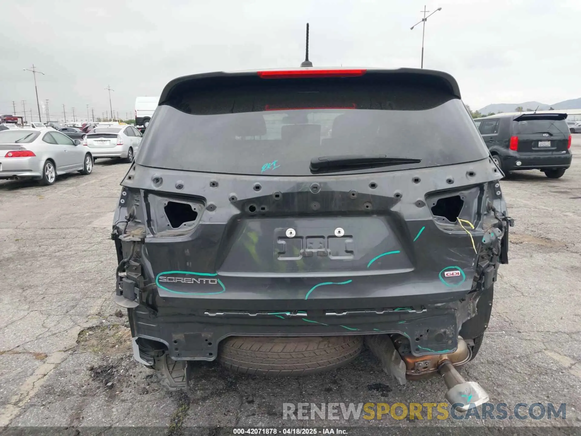 17 Фотография поврежденного автомобиля 5XYPG4A31LG642610 KIA SORENTO 2020