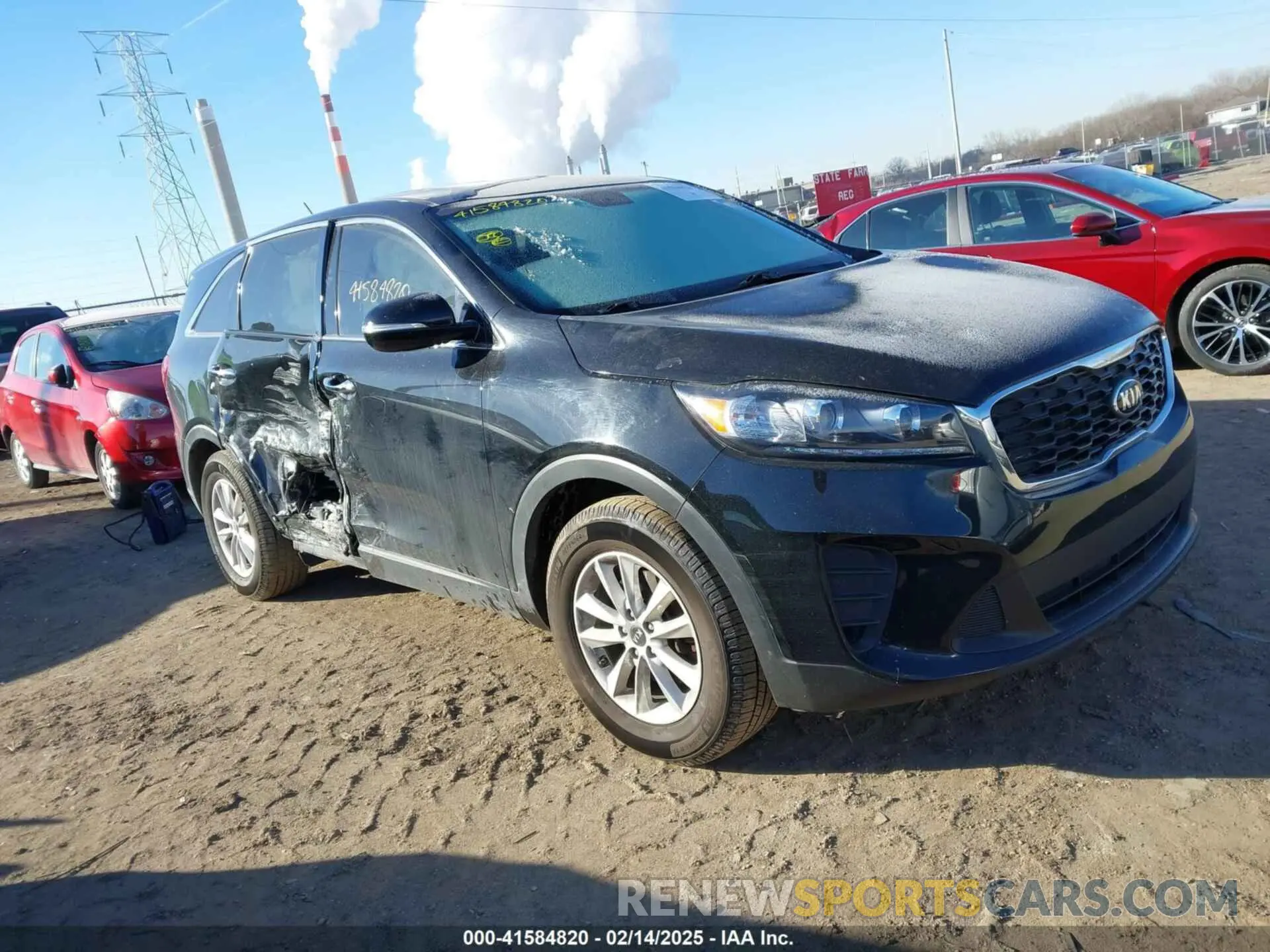 1 Photograph of a damaged car 5XYPG4A31LG688390 KIA SORENTO 2020