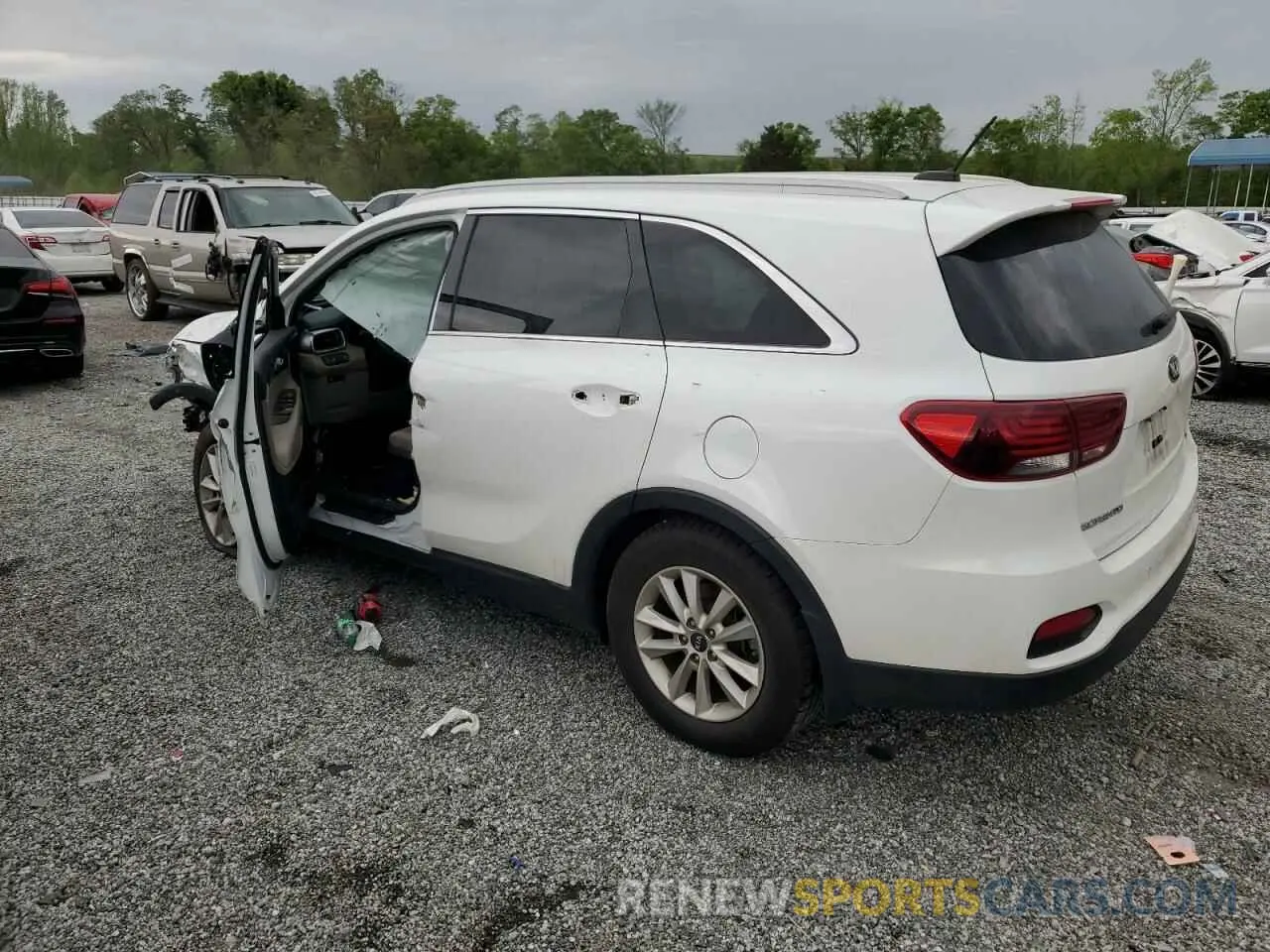 2 Photograph of a damaged car 5XYPG4A31LG698806 KIA SORENTO 2020