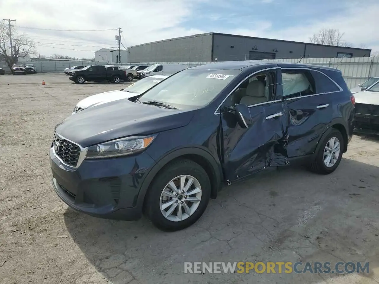 1 Photograph of a damaged car 5XYPG4A32LG623435 KIA SORENTO 2020