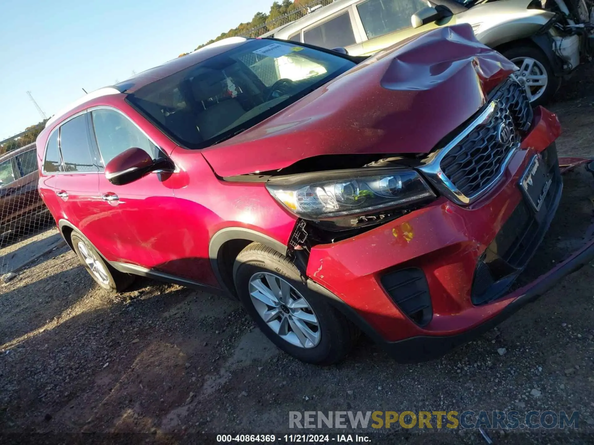 1 Photograph of a damaged car 5XYPG4A32LG680556 KIA SORENTO 2020