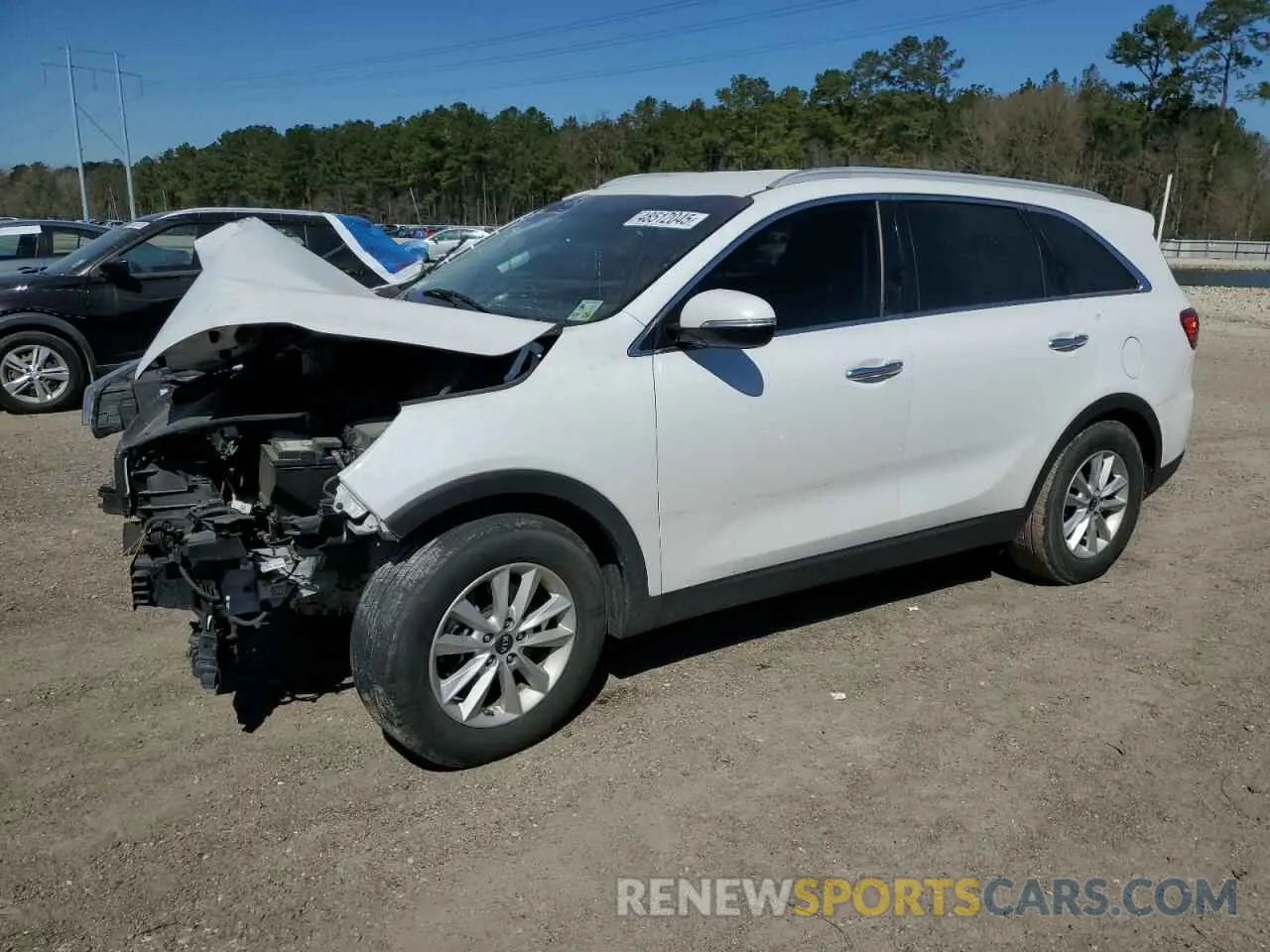 1 Photograph of a damaged car 5XYPG4A32LG683828 KIA SORENTO 2020