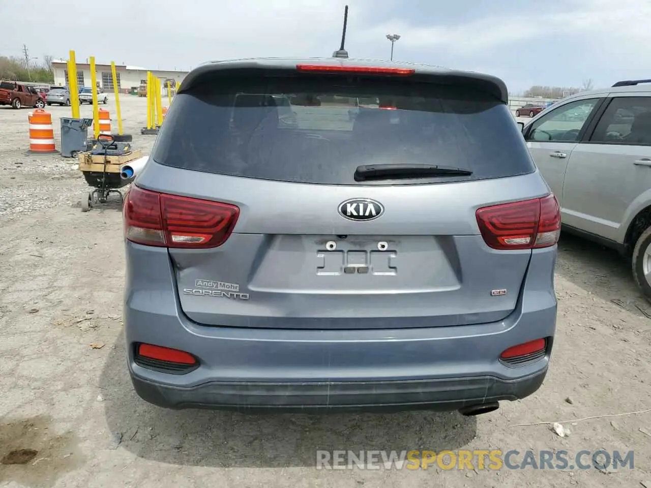 6 Photograph of a damaged car 5XYPG4A34LG648434 KIA SORENTO 2020