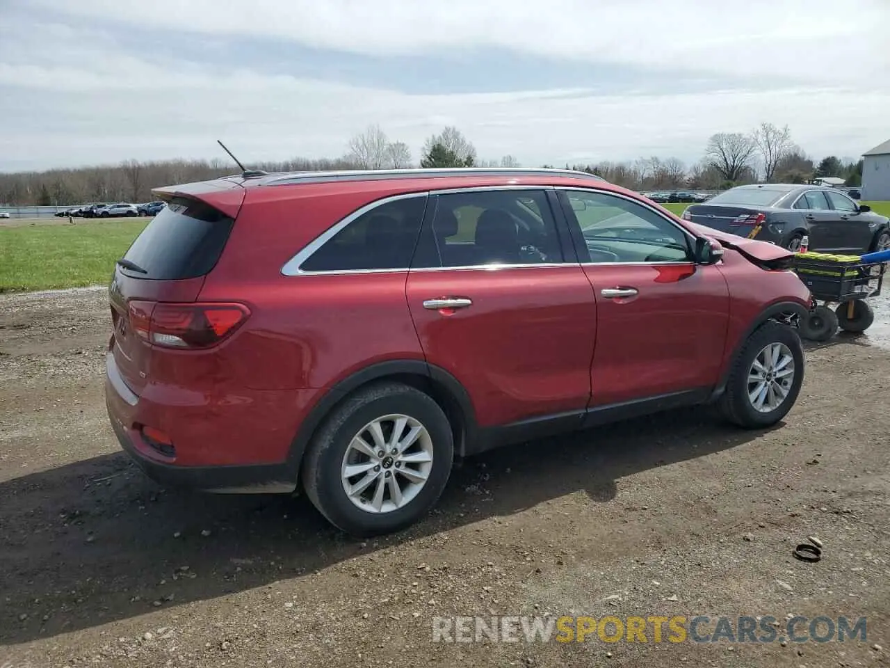 3 Photograph of a damaged car 5XYPG4A35LG680616 KIA SORENTO 2020