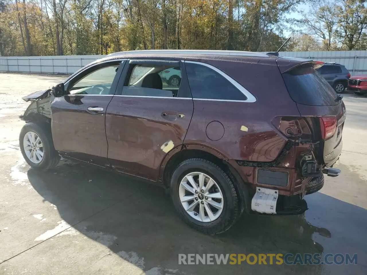2 Фотография поврежденного автомобиля 5XYPG4A36LG633725 KIA SORENTO 2020