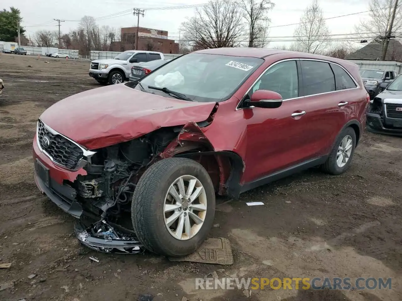 1 Photograph of a damaged car 5XYPG4A37LG670167 KIA SORENTO 2020