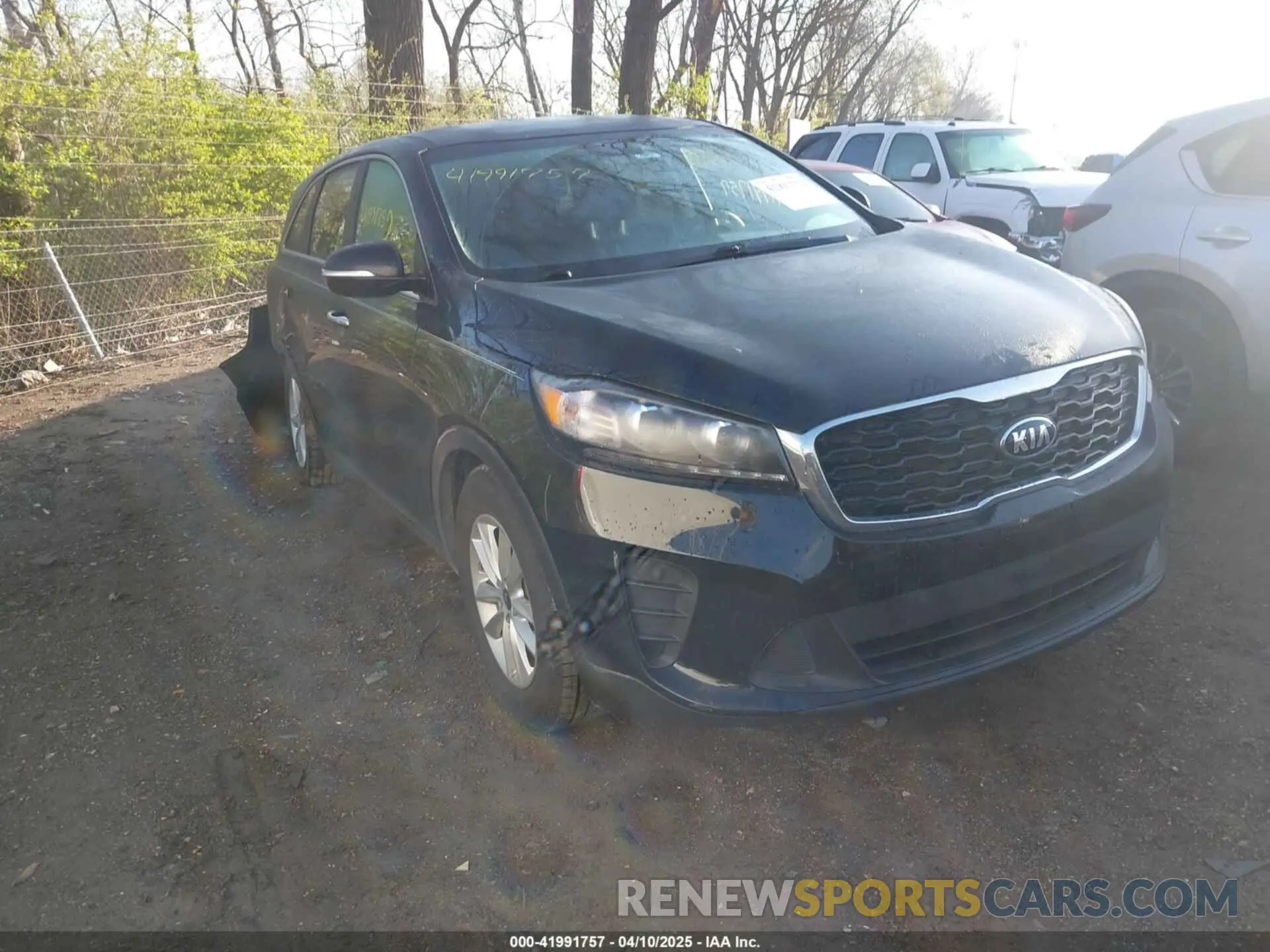 1 Photograph of a damaged car 5XYPG4A38LG628283 KIA SORENTO 2020