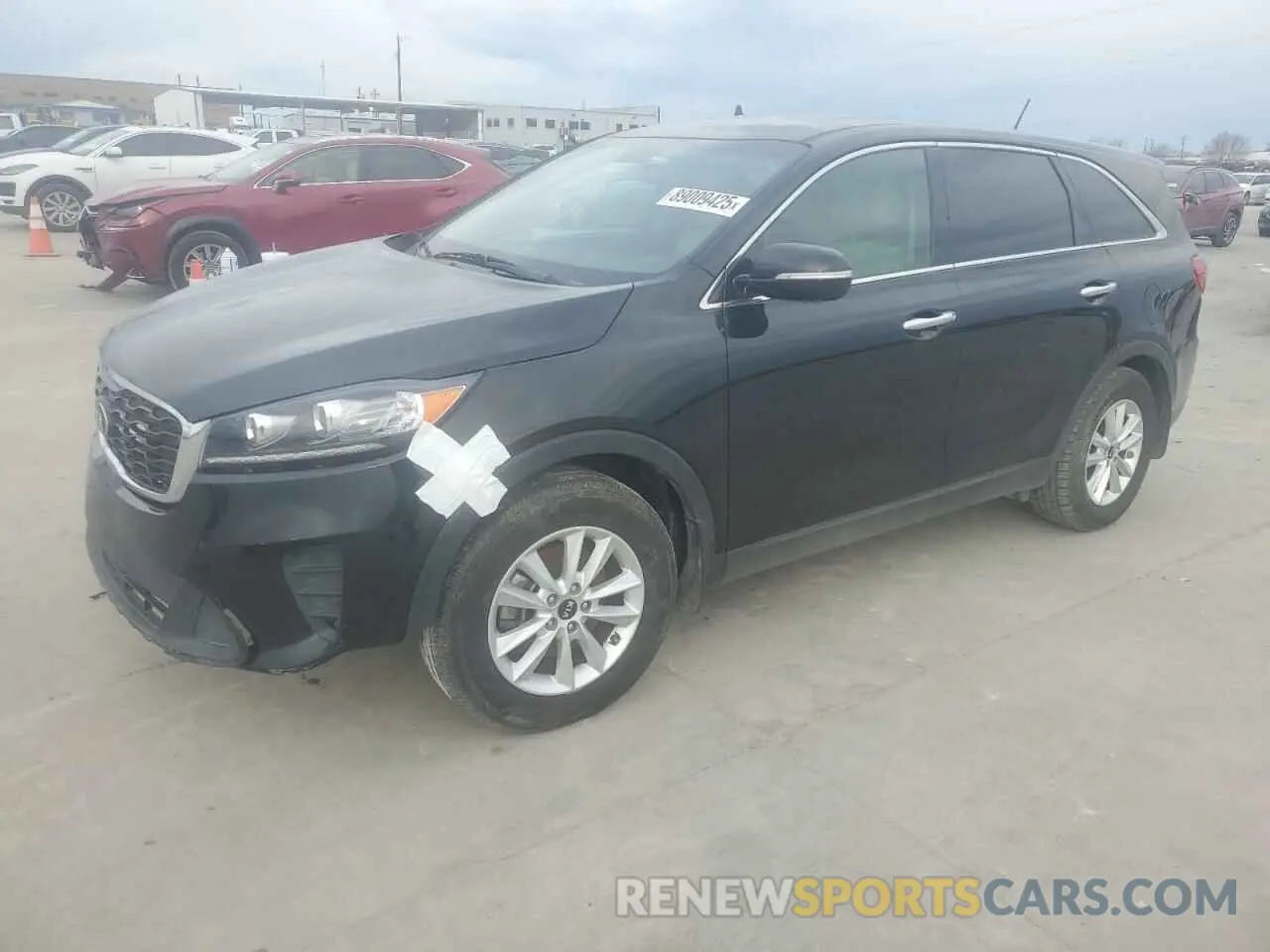 1 Photograph of a damaged car 5XYPG4A38LG684529 KIA SORENTO 2020