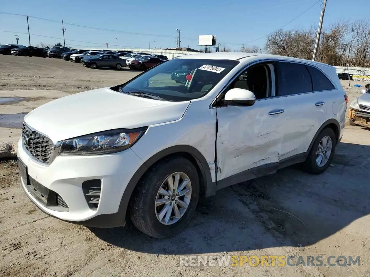 1 Photograph of a damaged car 5XYPG4A3XLG651712 KIA SORENTO 2020