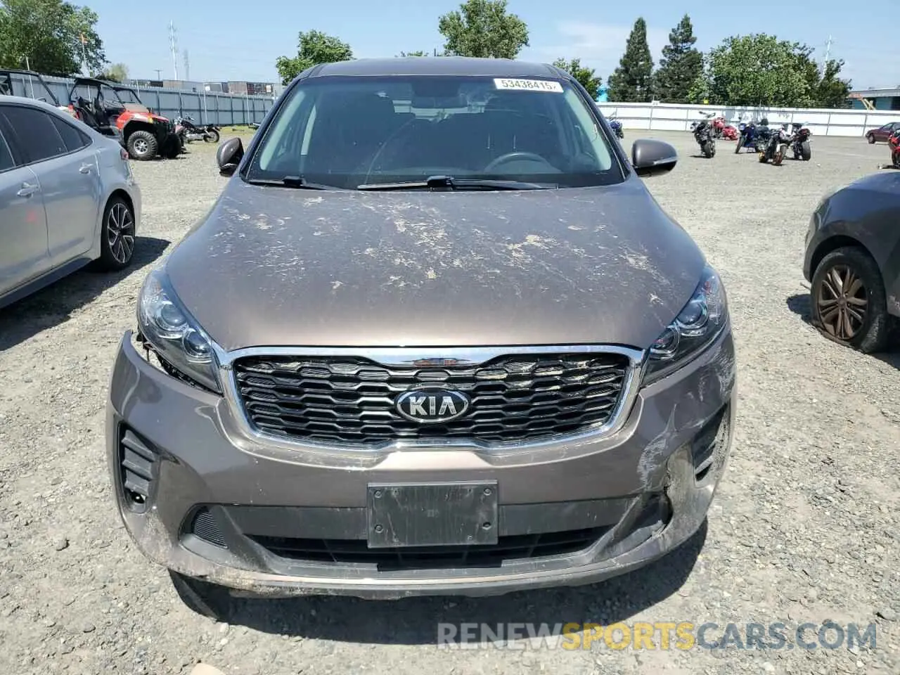 5 Photograph of a damaged car 5XYPG4A52LG622237 KIA SORENTO 2020