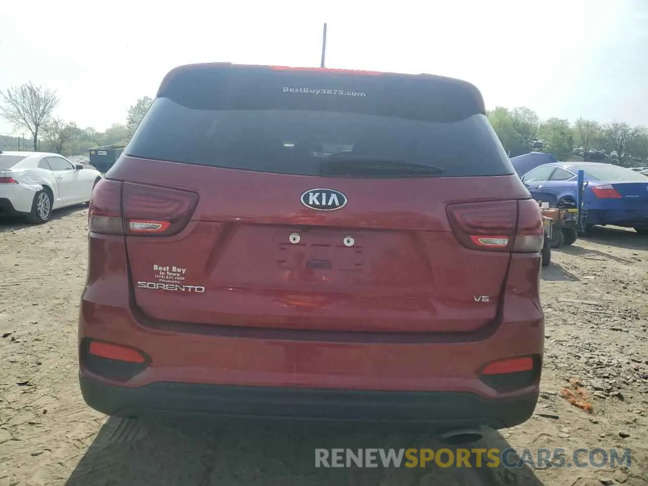 6 Фотография поврежденного автомобиля 5XYPG4A52LG666254 KIA SORENTO 2020