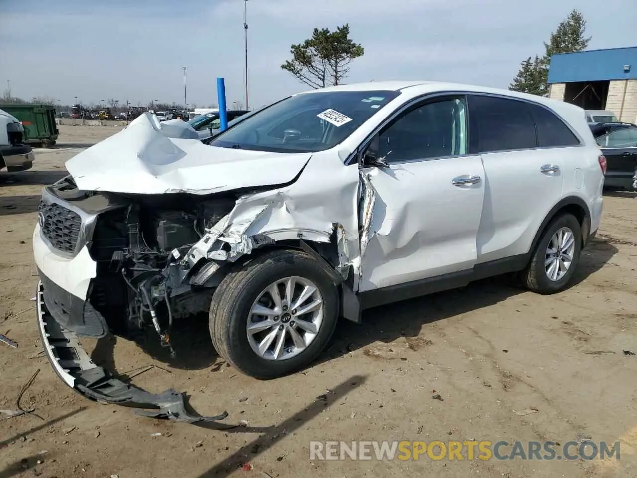 1 Фотография поврежденного автомобиля 5XYPG4A54LG627150 KIA SORENTO 2020