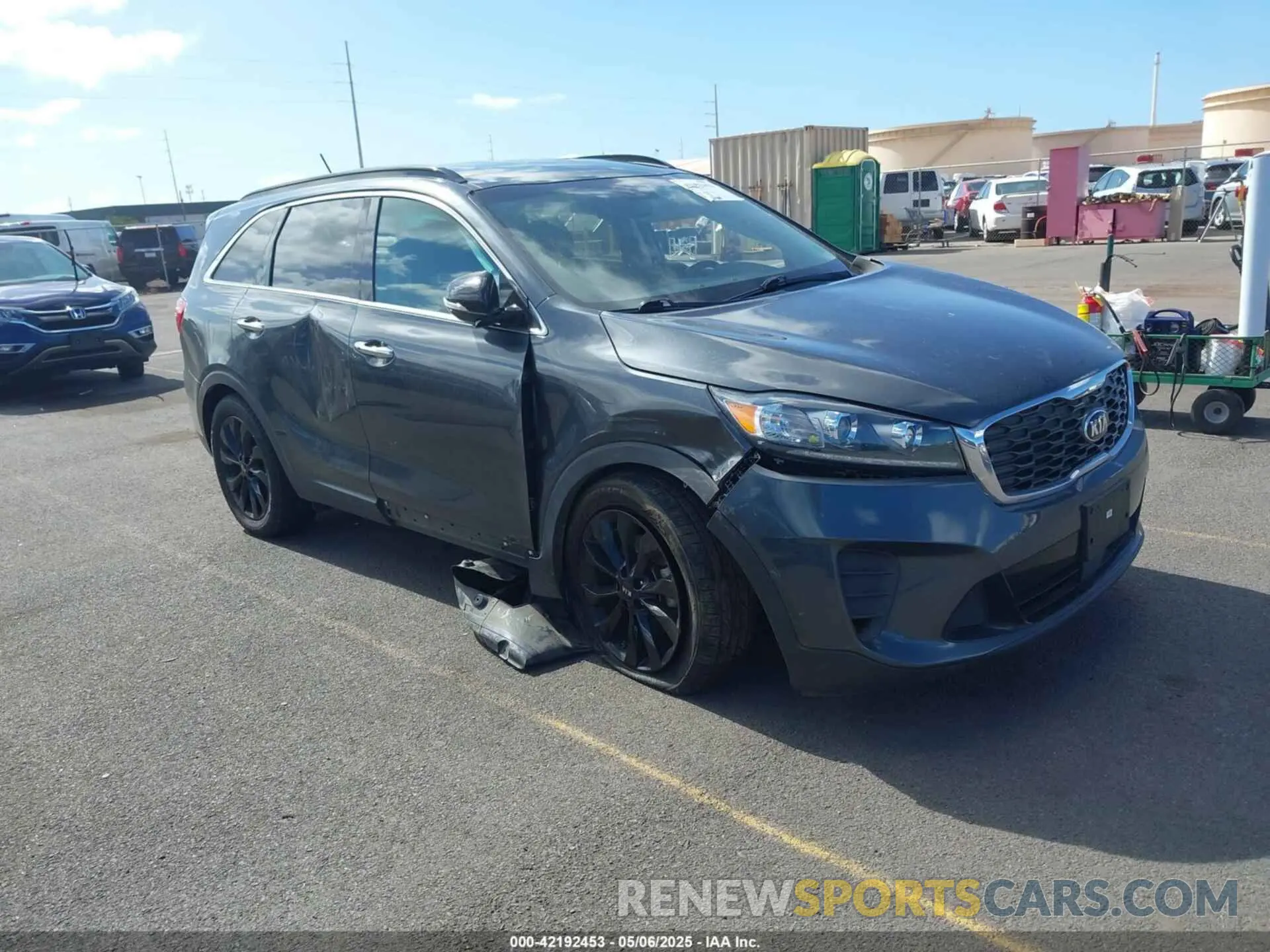 1 Фотография поврежденного автомобиля 5XYPG4A54LG703207 KIA SORENTO 2020