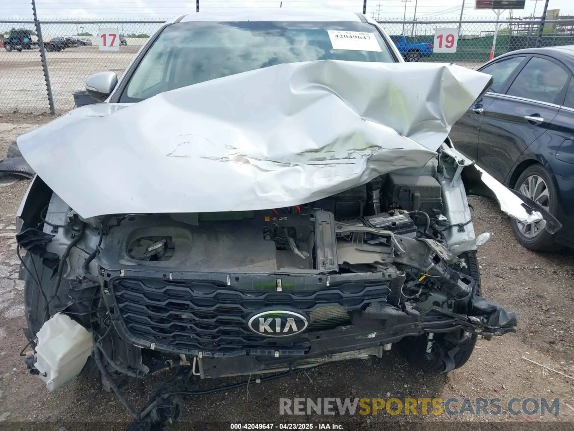 13 Фотография поврежденного автомобиля 5XYPG4A56LG610186 KIA SORENTO 2020