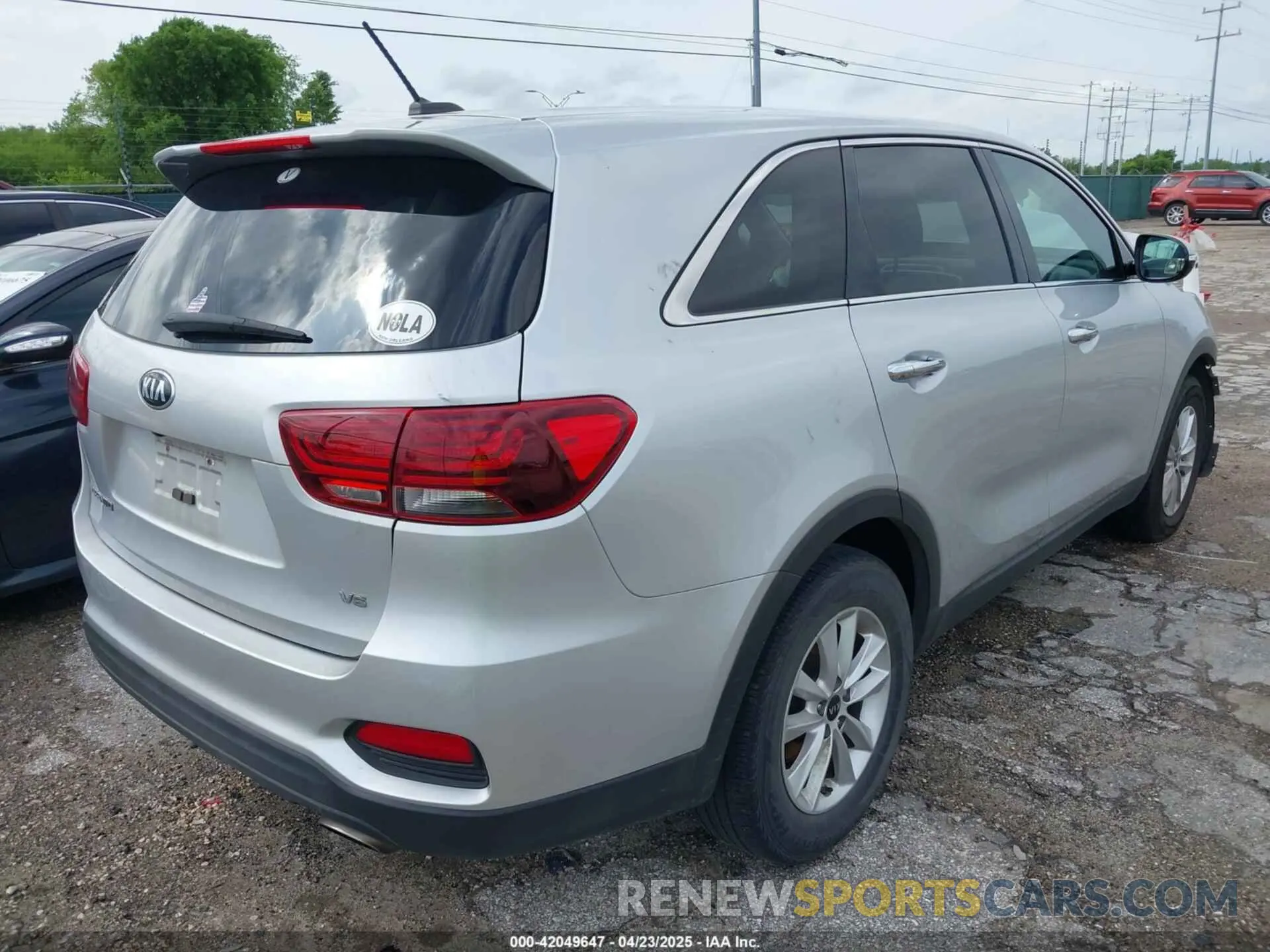 4 Фотография поврежденного автомобиля 5XYPG4A56LG610186 KIA SORENTO 2020
