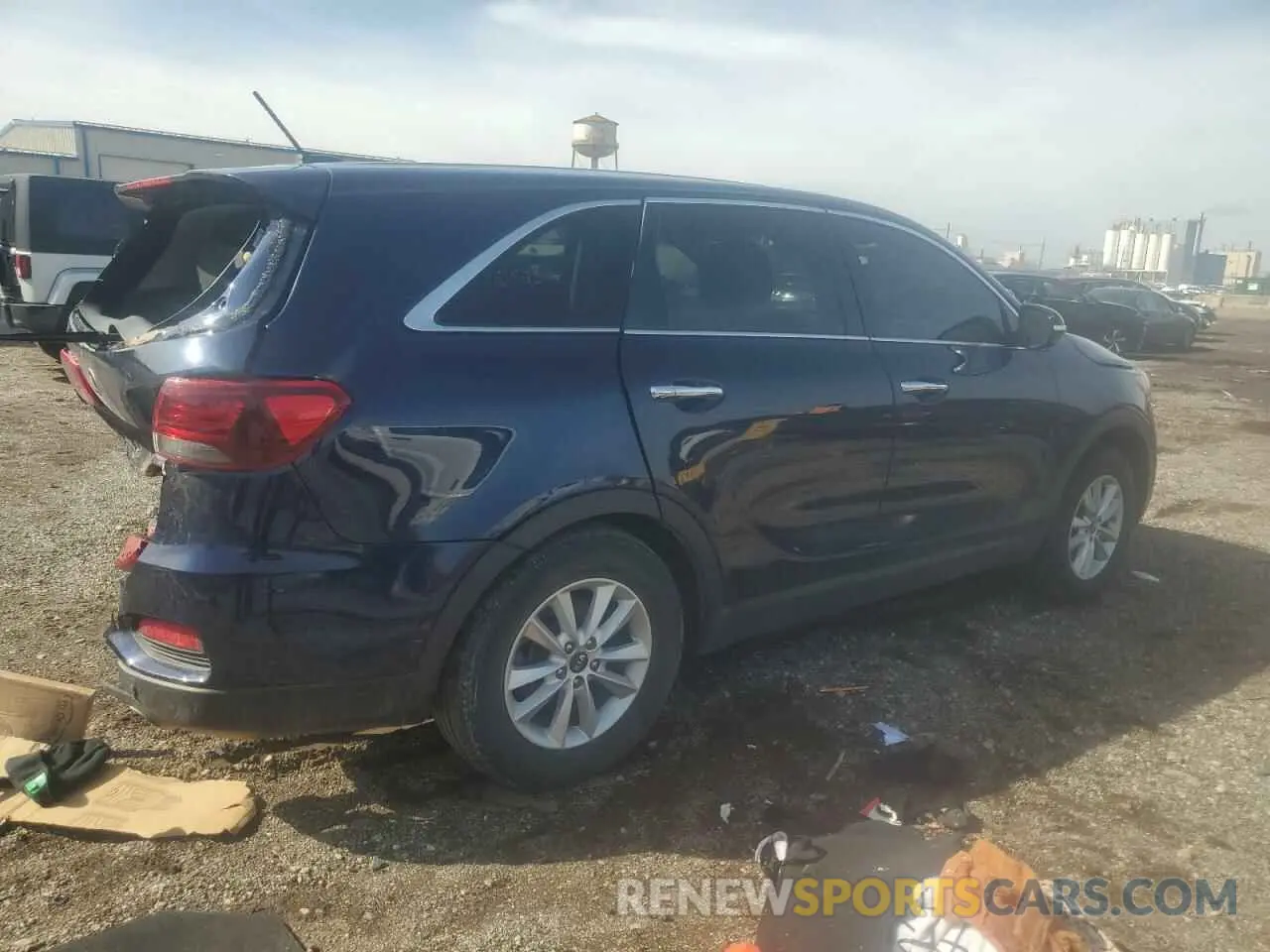 3 Photograph of a damaged car 5XYPG4A57LG625005 KIA SORENTO 2020