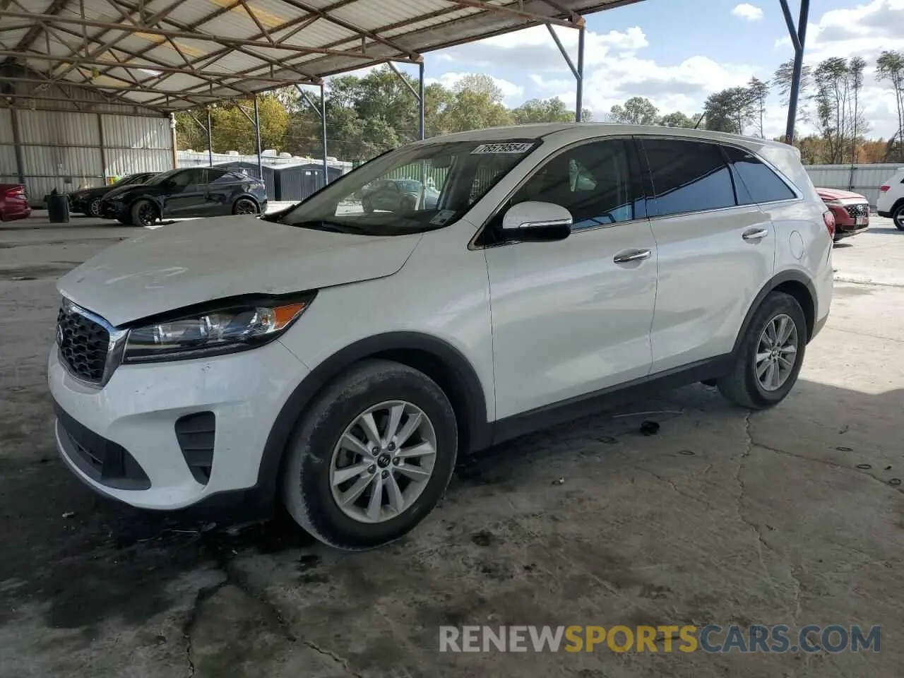 1 Photograph of a damaged car 5XYPG4A57LG668484 KIA SORENTO 2020